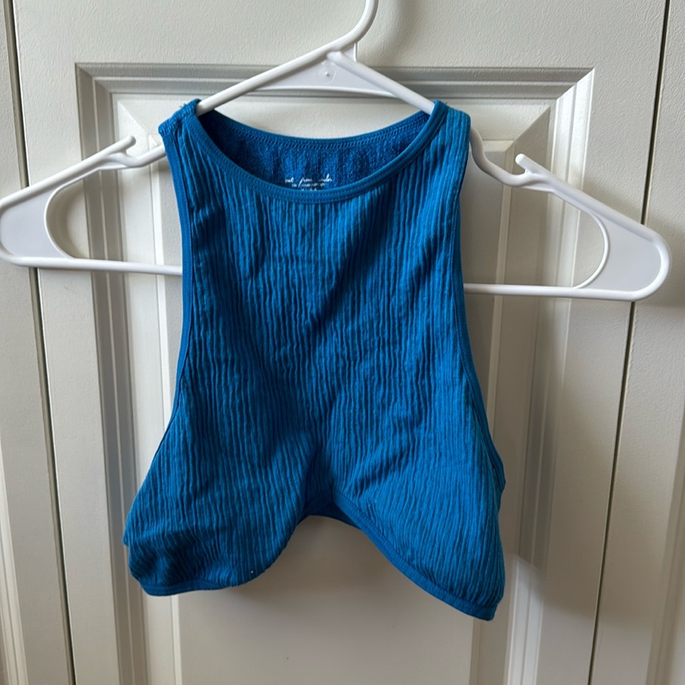 Urban outfitters out from under Blue high neck top Size: M/L
